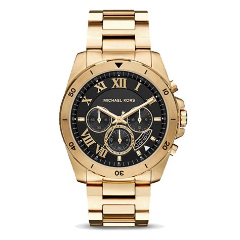 michael kors unisex watch gold|michael kors men's watch black.